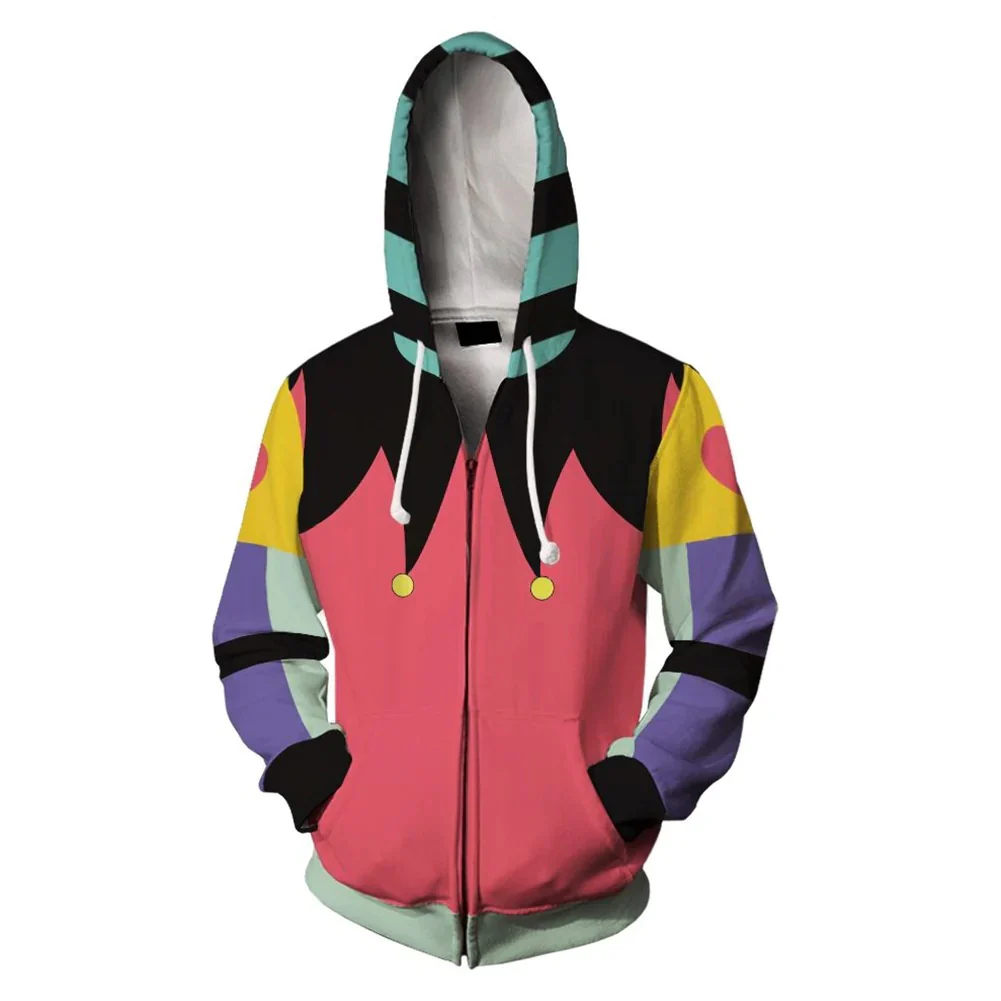 Adult Hoodies Cosplay Alastor Angel Dust Coplay Sweatshirts Charlie Lucifer Pullover - Image 3
