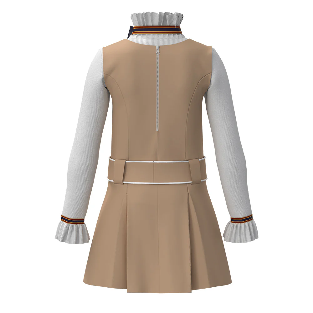 Adult Megan Costume AI Doll Cosplay Dress with Shirt Socks for Halloween Party - Image 5