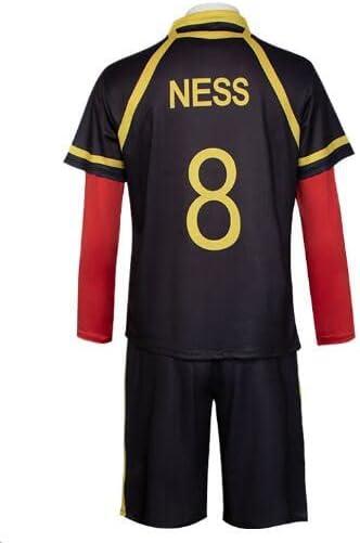 Adult Michael Kaiser Football Jersey Bastard Team Uniform Ness Cosplay Costume - Image 7