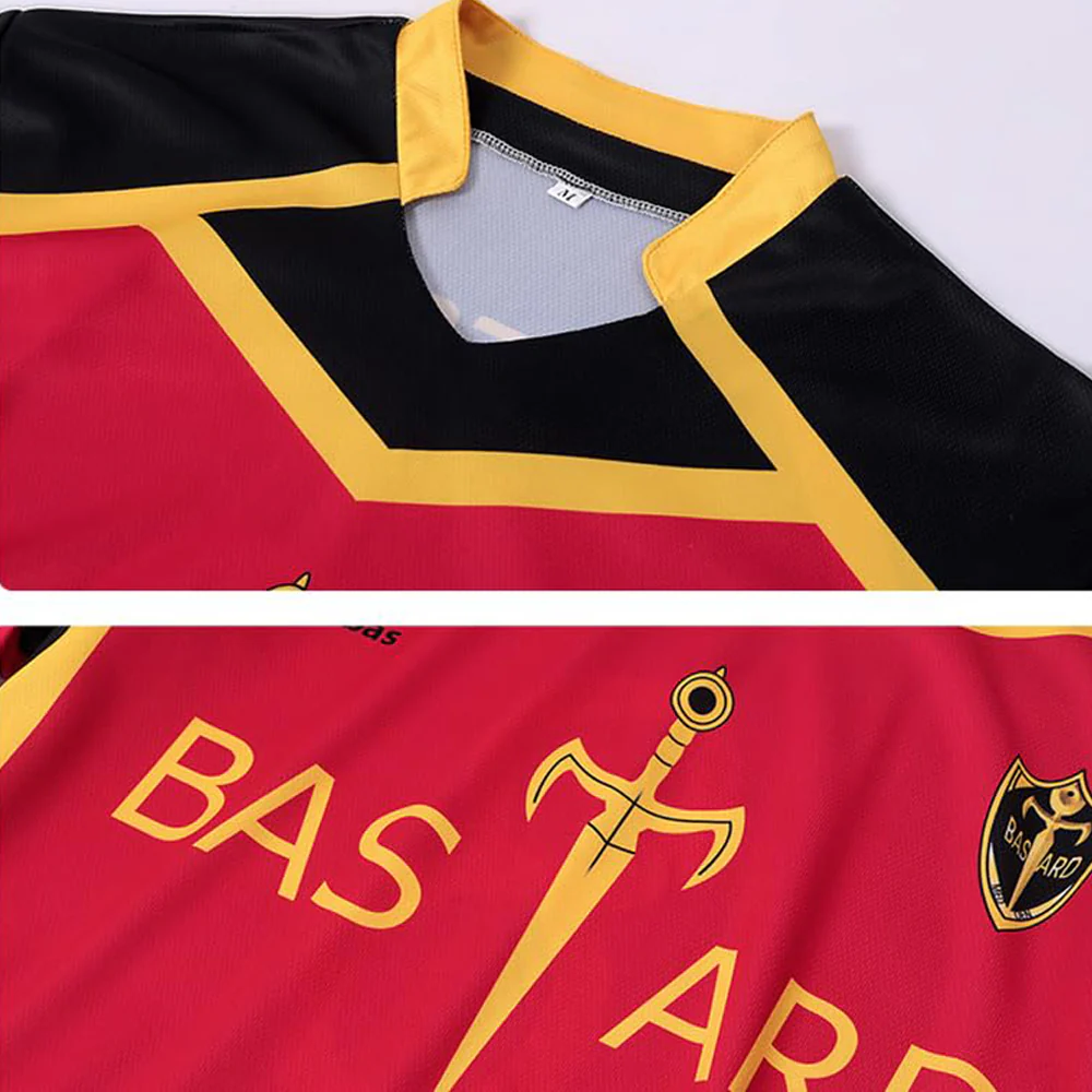 Adult Michael Kaiser Football Jersey Bastard Team Uniform Ness Cosplay Costume - Image 9