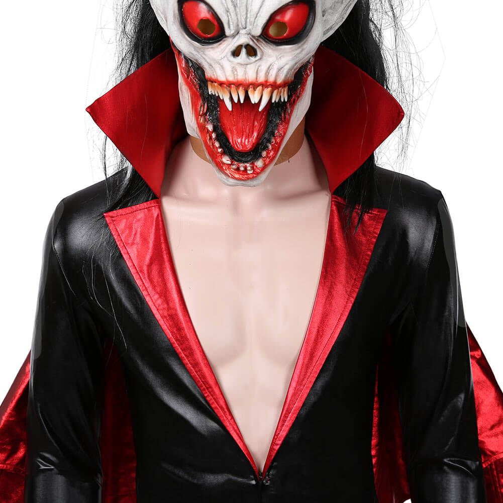 Adult Morbius Costume the Living Vampire Michael Outfit Morbius Cosplay Jumpsuit for Halloween Carnival - Image 4