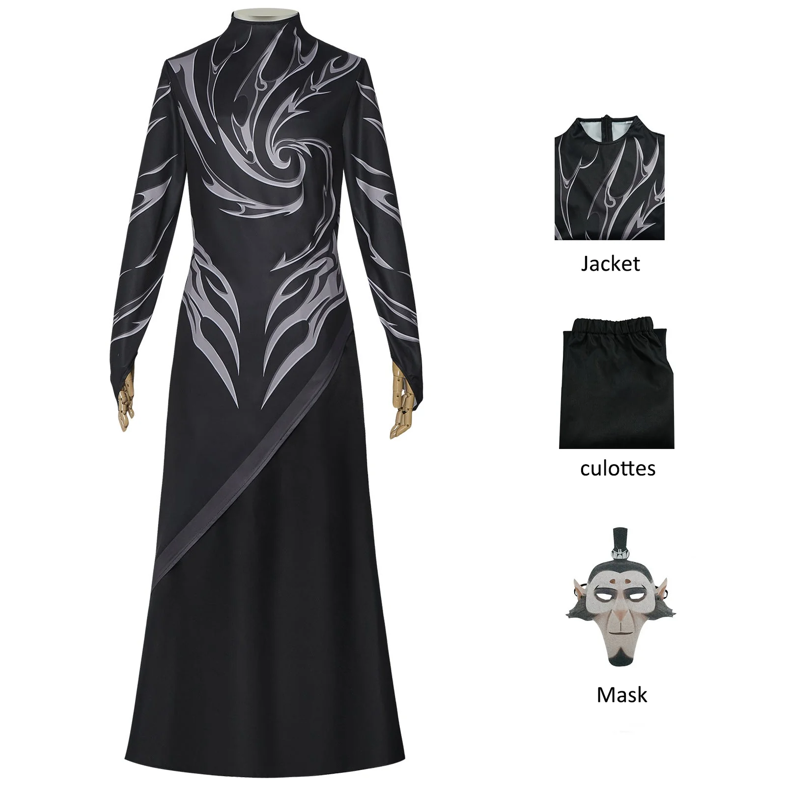 Adult Shen Gongbao Costume Divine Leopard Cosplay Outfit for Men - Image 7