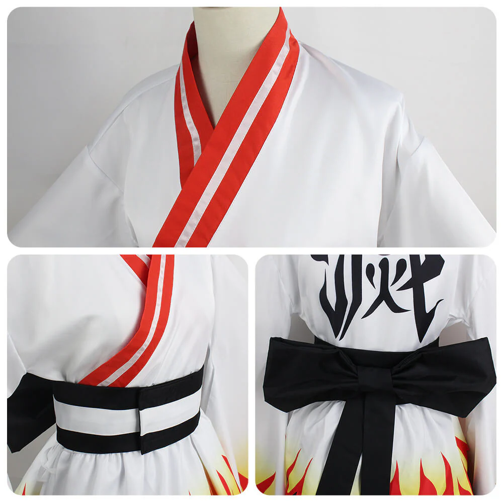 Adult Tanjiro Cosplay Full Set Zenitsu Rengoku Kyoujurou Kimono Suit Halloween Costume - Image 11