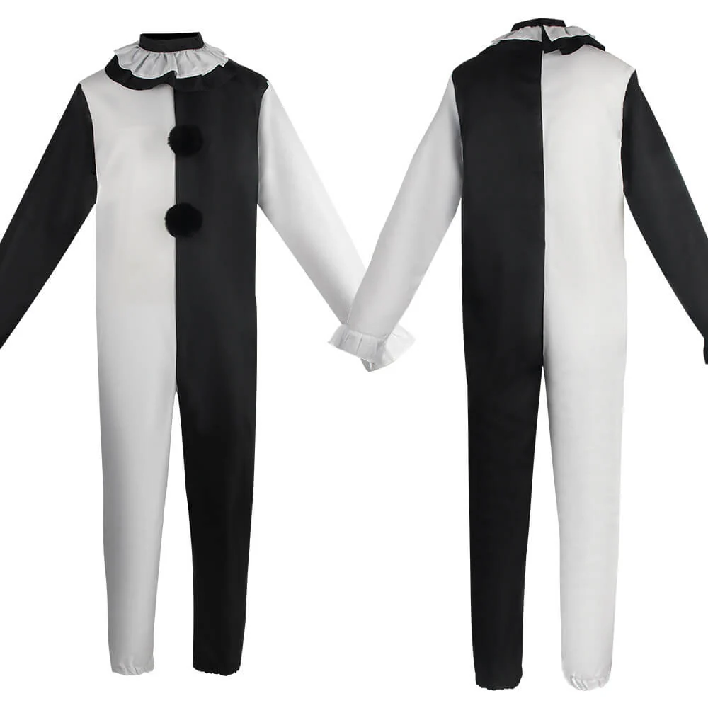 Adult Terrifier Costume Men Women Art the Clown Outfit Halloween Joker Cosplay Costume - Image 2