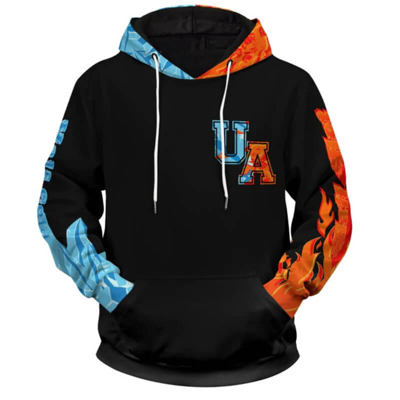 Adult U.A High School Hoodie Unisex Hooded Sweatshirt for Daily Wear - Image 2