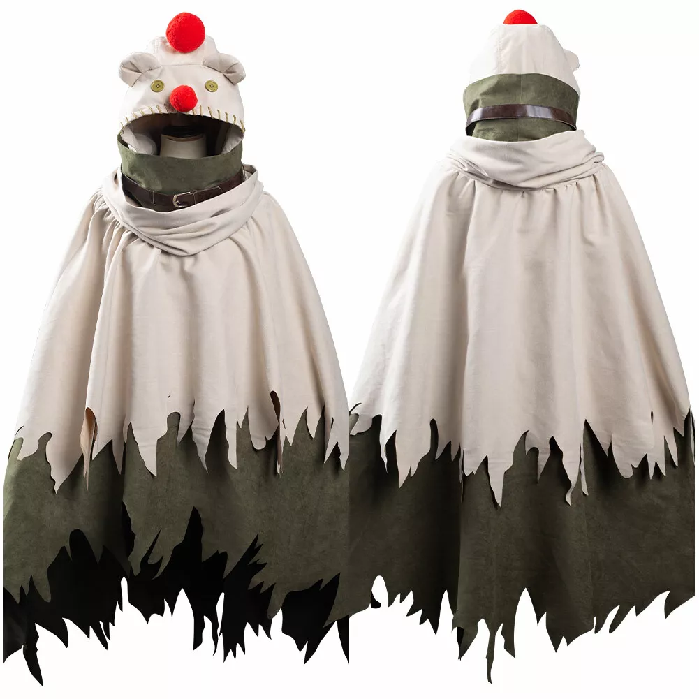 Adult Yuffie Cosplay Cosutme FF7 Yuffie Cloak Coat and Hat Outfit for Halloween Party - Image 8