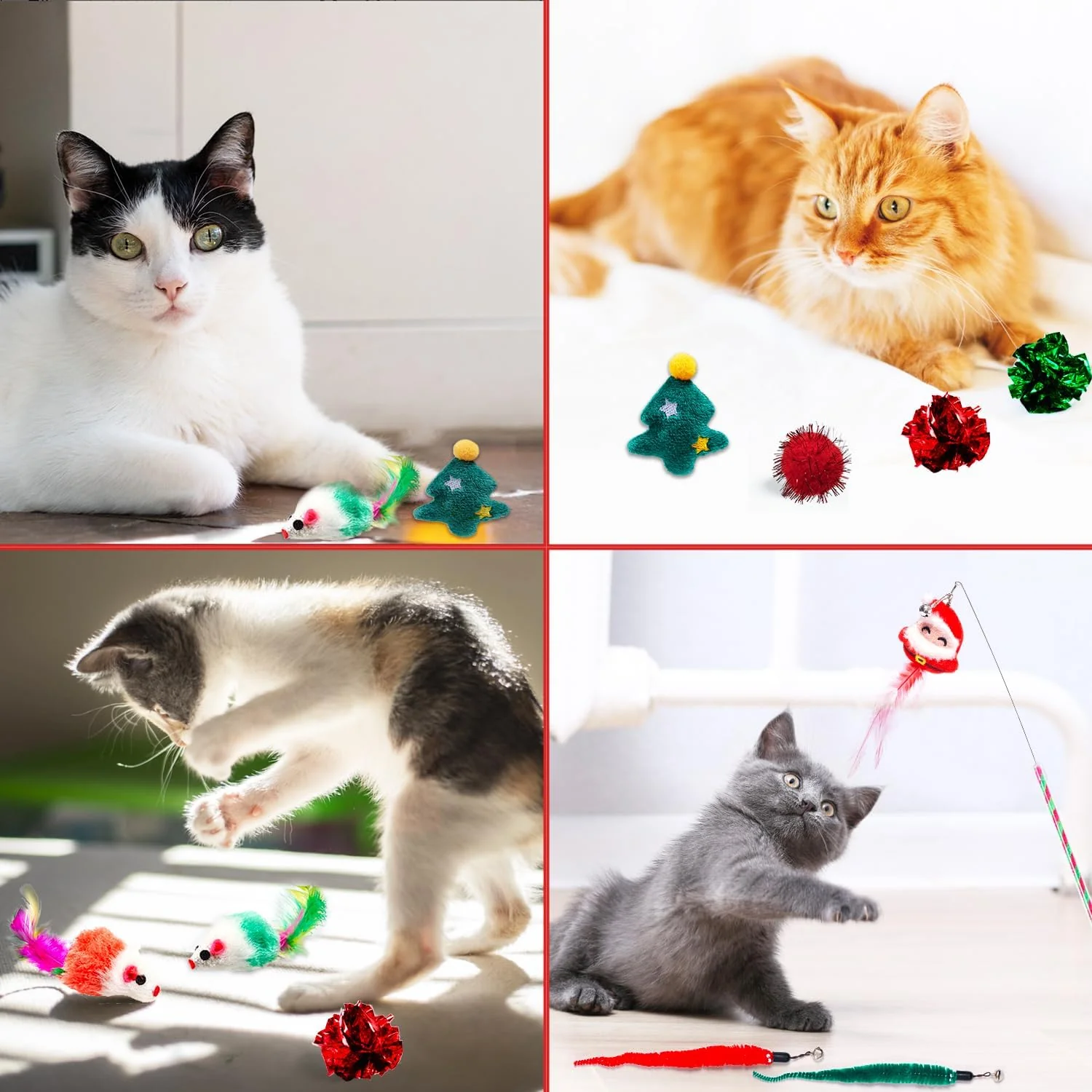 Christmas Advent Calendar 2025 Pet Toys Cat Dog Interactive Play Toy Blind Boxes Holiday Pet Decoration - Image 7