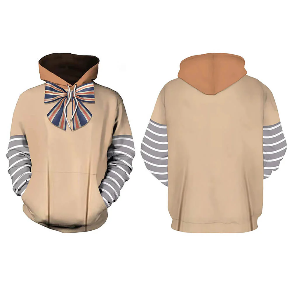 AI Doll Hoodie Long Sleeve Zip-up Jacket for Kids Adults - Image 5