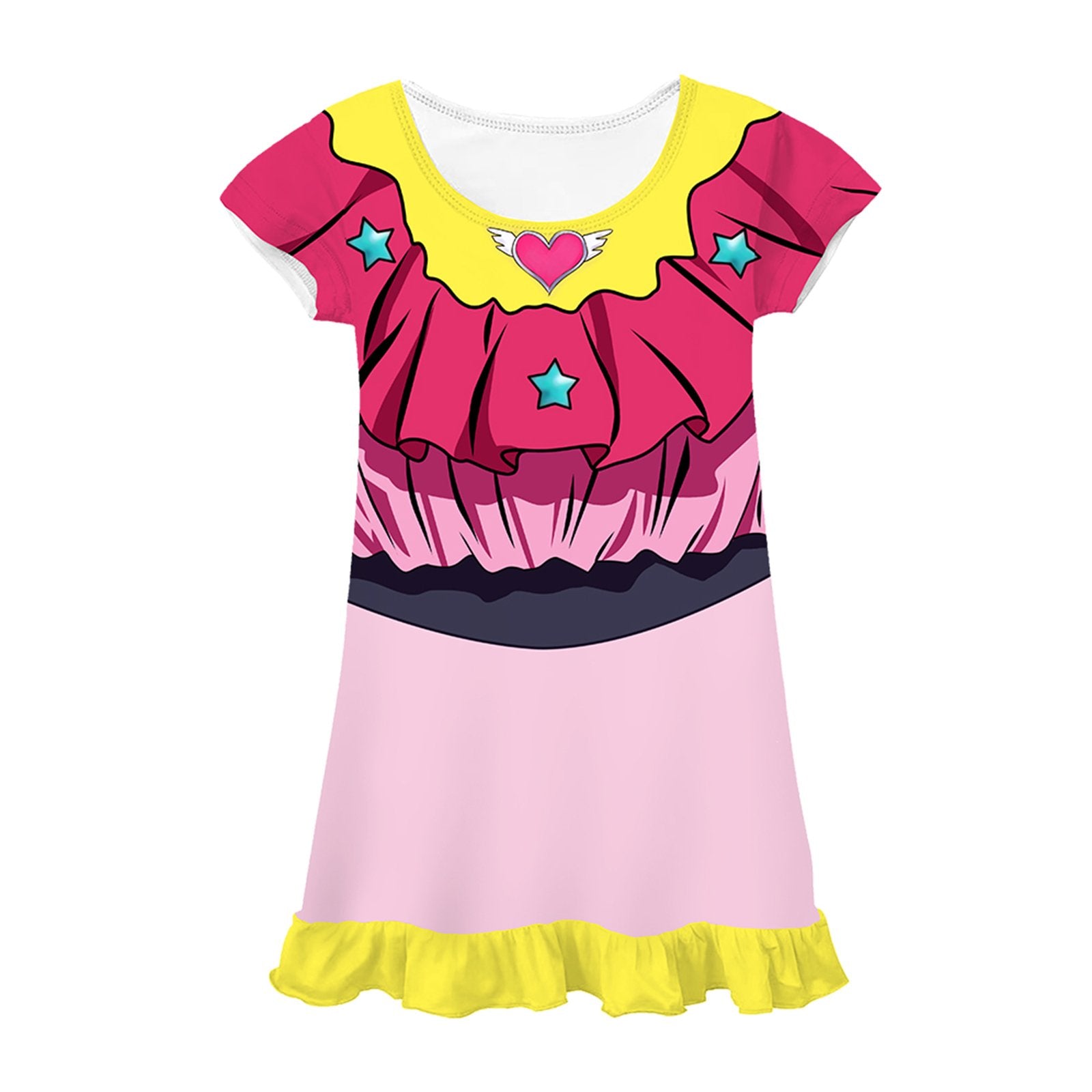Ai Hoshino Outfit Oshi no Ko Costume Hooded Zip Up Jacket Hoshino Ai Shirt Dress and Hoodie for Kids Adults - Image 11