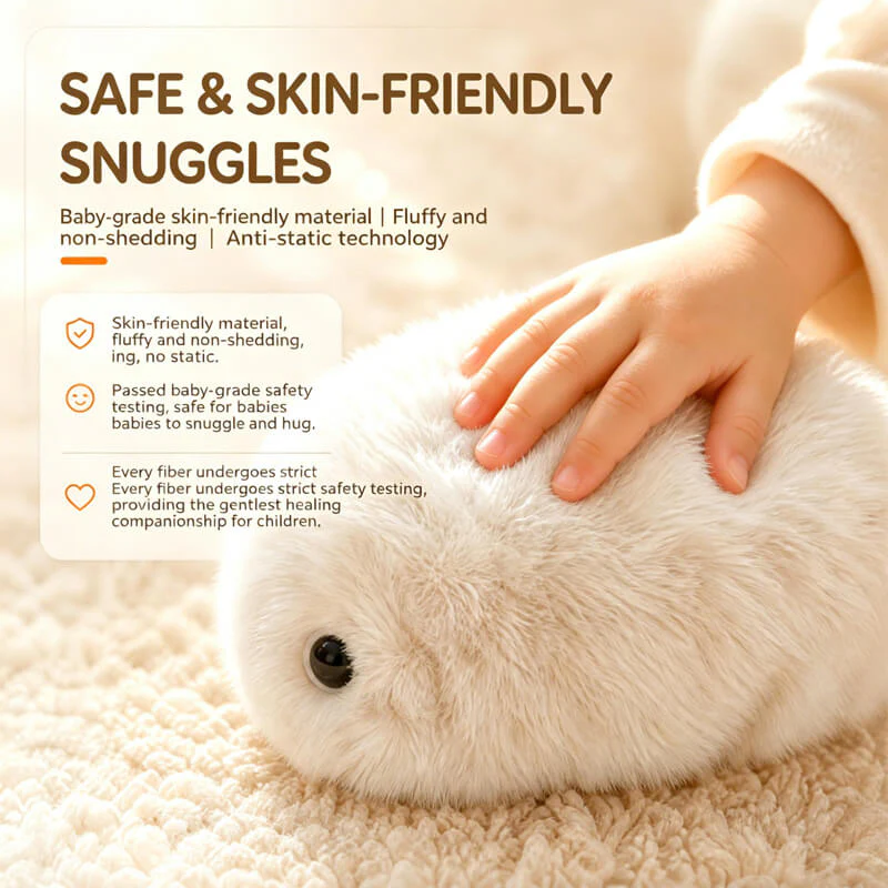 AI Plush Toy Interactive Smart Companion Pet with Touch Sensing, Emotional Response and Calming Schumann Wave Sleep Aid - Image 3
