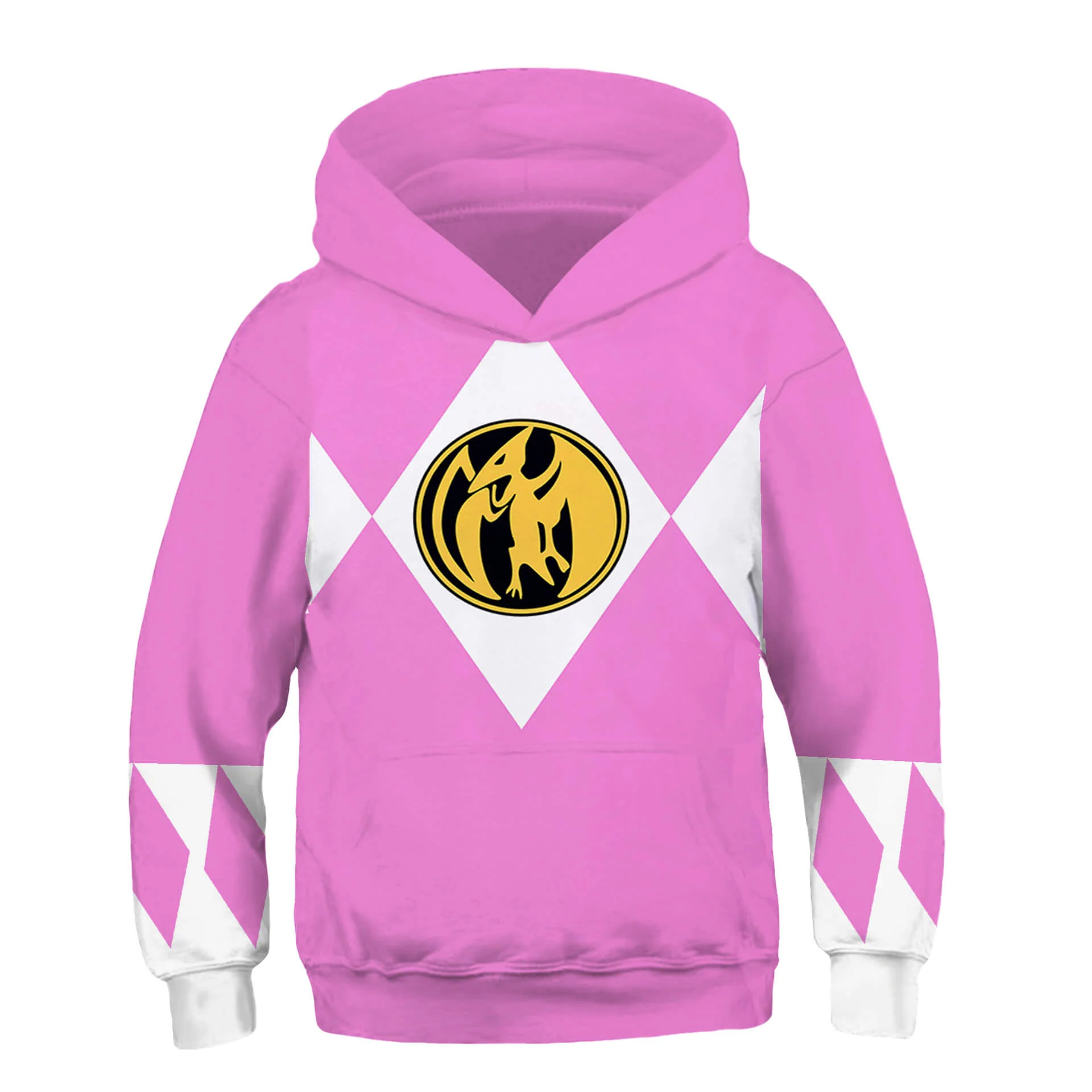 Kids Rangers Hoodie Dragon-themed Children Cosplay Costumes - Image 9