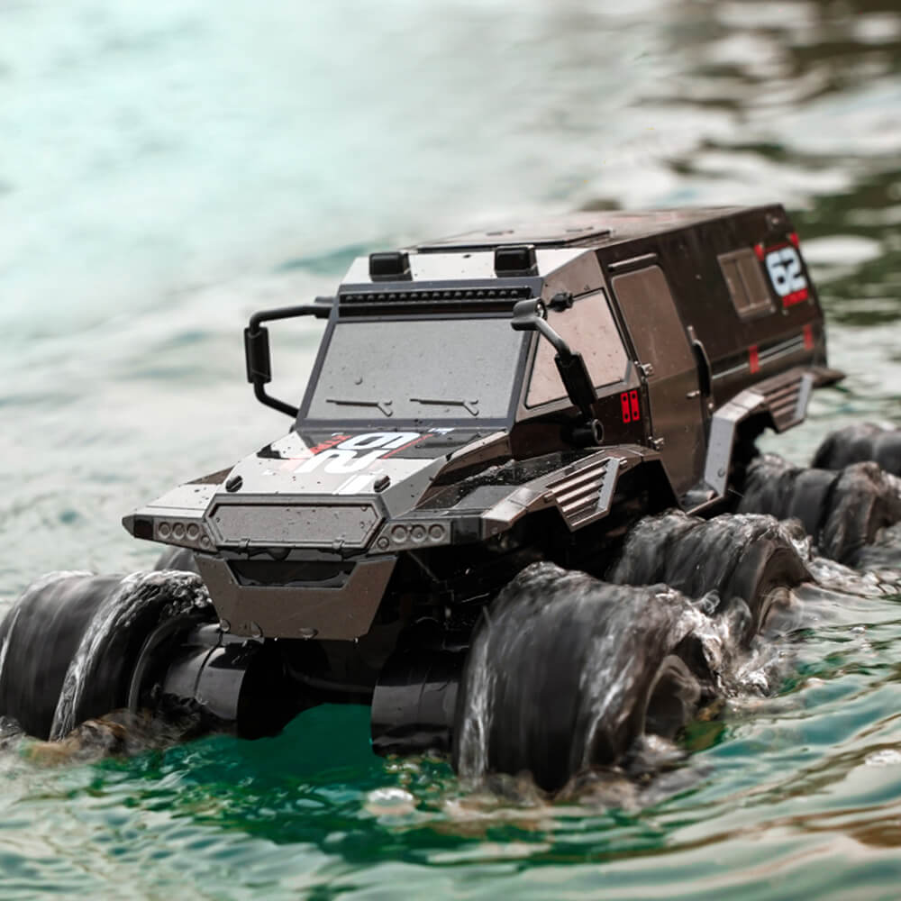 1/12Amphibious RC Car 8WD Off-Road Waterproof RC Truck Boys All Terrain Remote Control Car RC Toys - Image 12