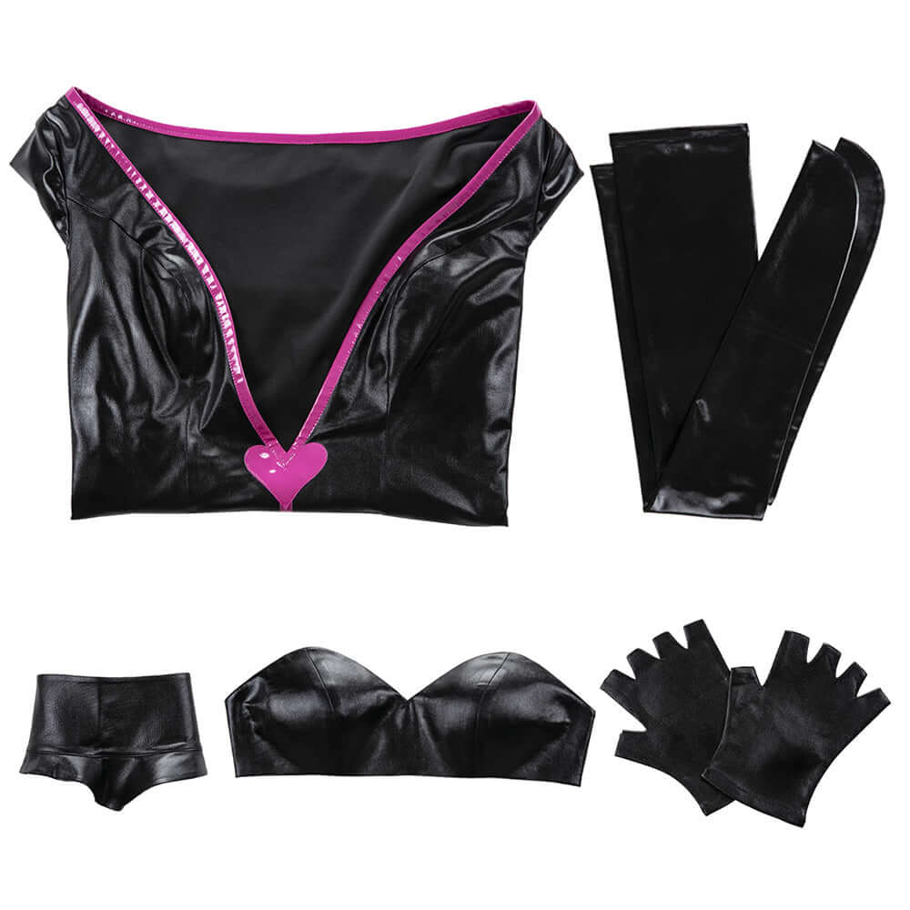 Angel Dust Leather Costume Poison Cosplay Outfit - Image 10