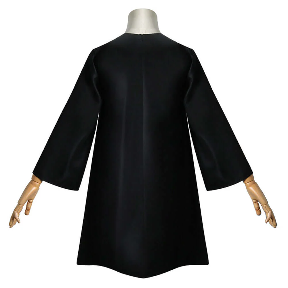 Anya Cosplay Costume Black Homewear Dress with Hair Accessories - Image 7