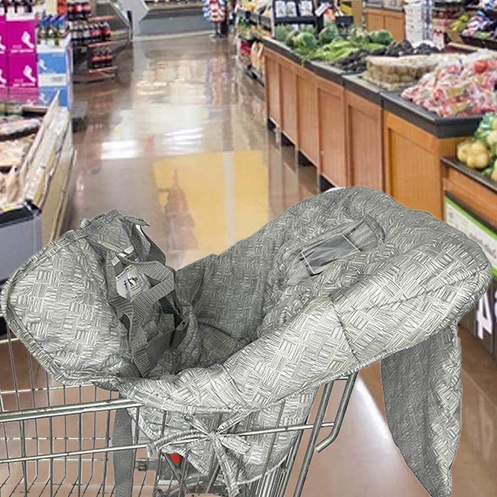 Baby Shopping Cart Seat Cushion Toddler Chair Cushion Travel Portable Mat