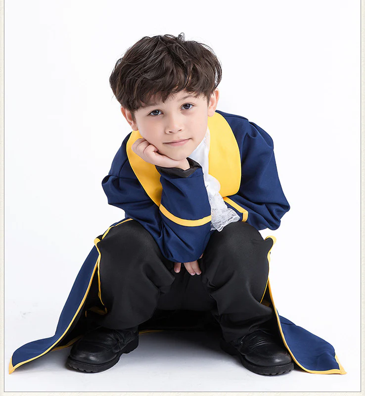 Boy Purim European Kings Prince Costume Carnival Fancy Wear - Image 5