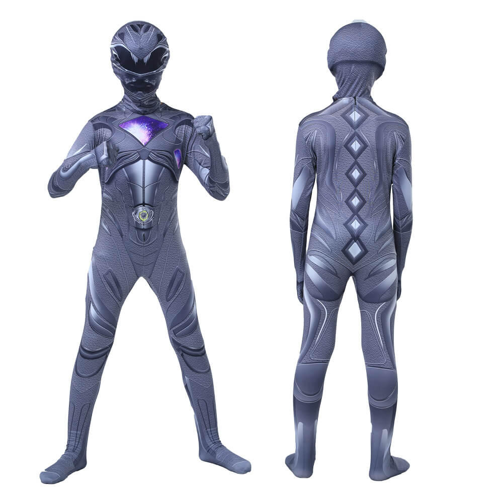 Boys Girls Dragon Rangers Costume Dino Ranger Halloween Cosplay Outfit Helmet Full Set for Age 2-14 - Image 9