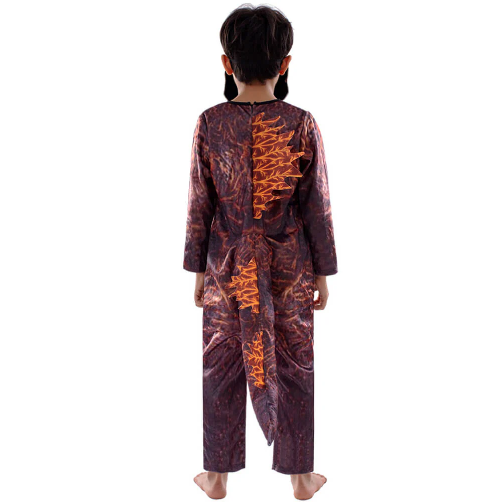 Boys Girls Gorilla Costume The King of Monster Jumpsuit and Mask Suit for Cosplay - Image 5