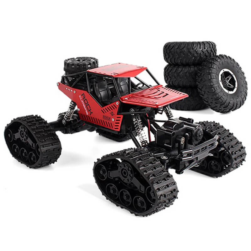 Kids 2 in 1 Off-Road Climbing Truck 4WD All Terrains RC Monster Trucks Crawler 2.4GHz Electric Toys - Image 12