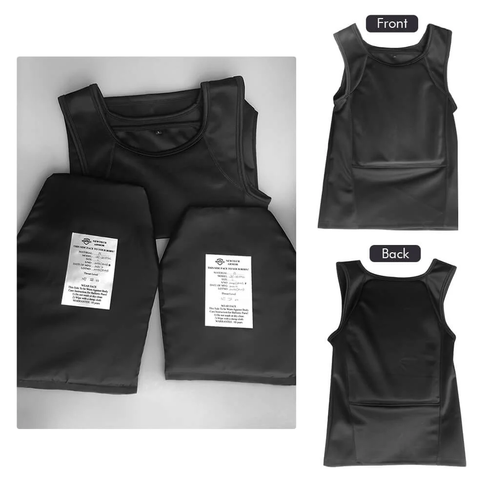 Enhanced Bullet Proof and Stabbing Proof Vest Body Armor - NIJ Level IIIA Protection - Image 10