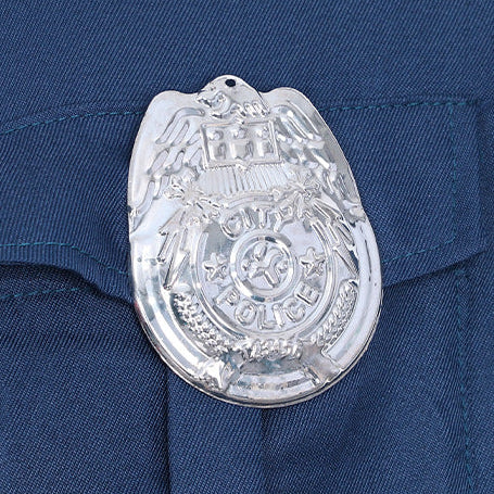 Bunny Police Uniform Unisex Navy Tops Pants Badge and Accessories for Cosplay Events - Image 12