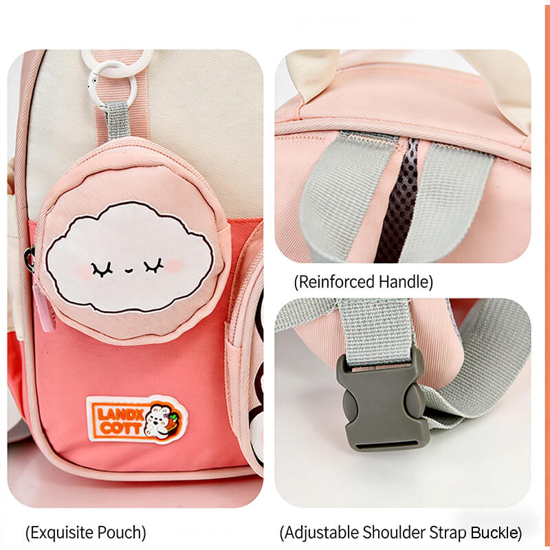 Cartoon Preschool Backpack Lightweight and Breathable Dino Schoolbag For Kids - Image 5