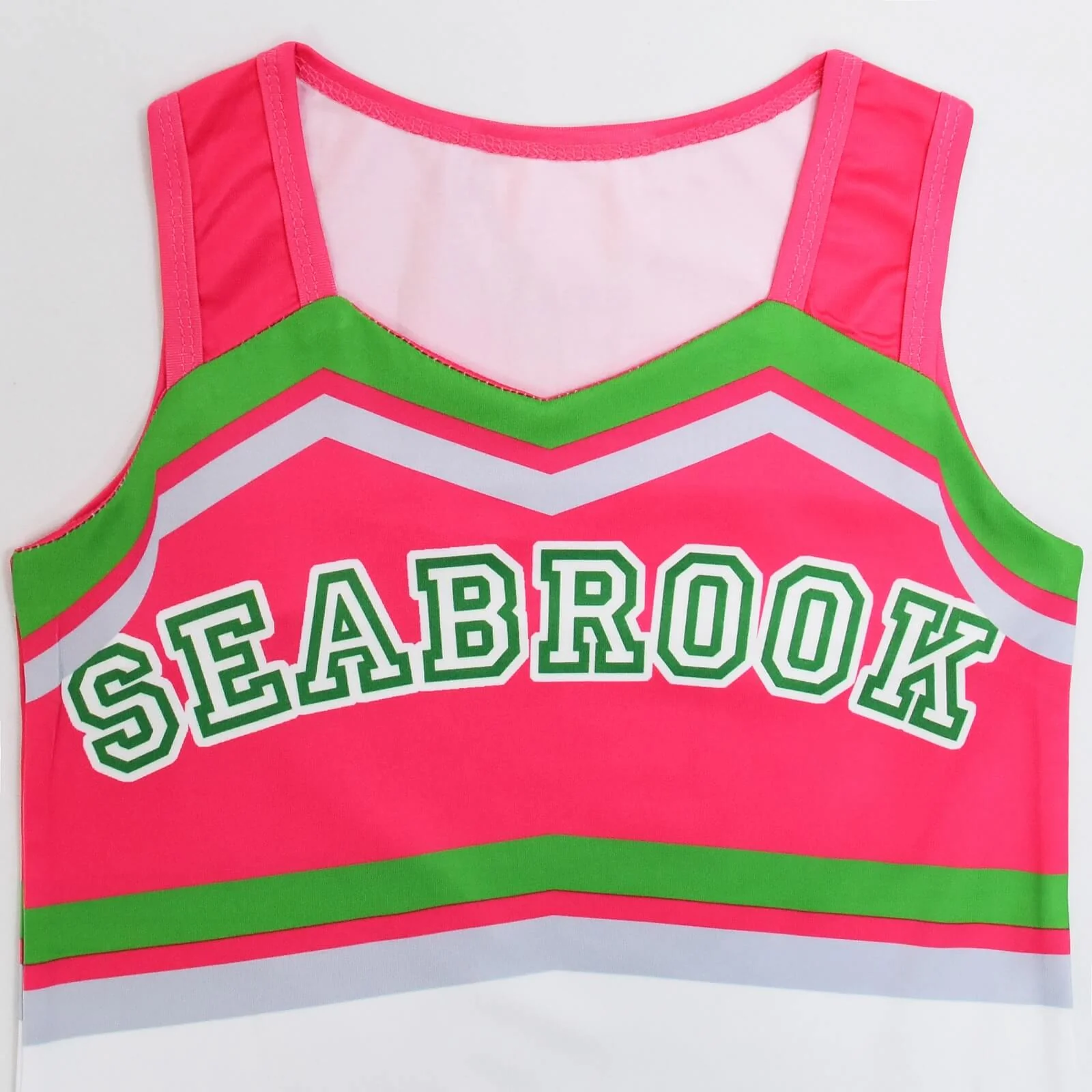 Kids Cheerleader Costume Fancy Addison Cheerleader Costume Party Outfit with Accessories - Image 7