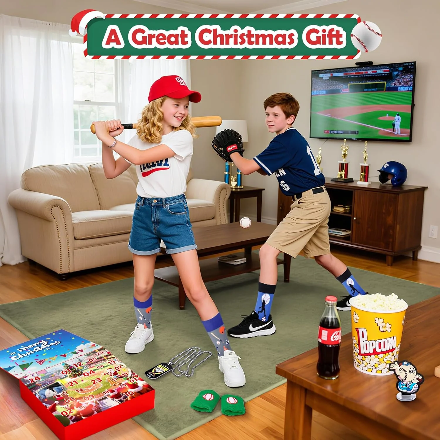 Christmas Advent Calendar 2025 Basketball Baseball Set Blind Box Sport Accessories For Teen Boys Girls - Image 4