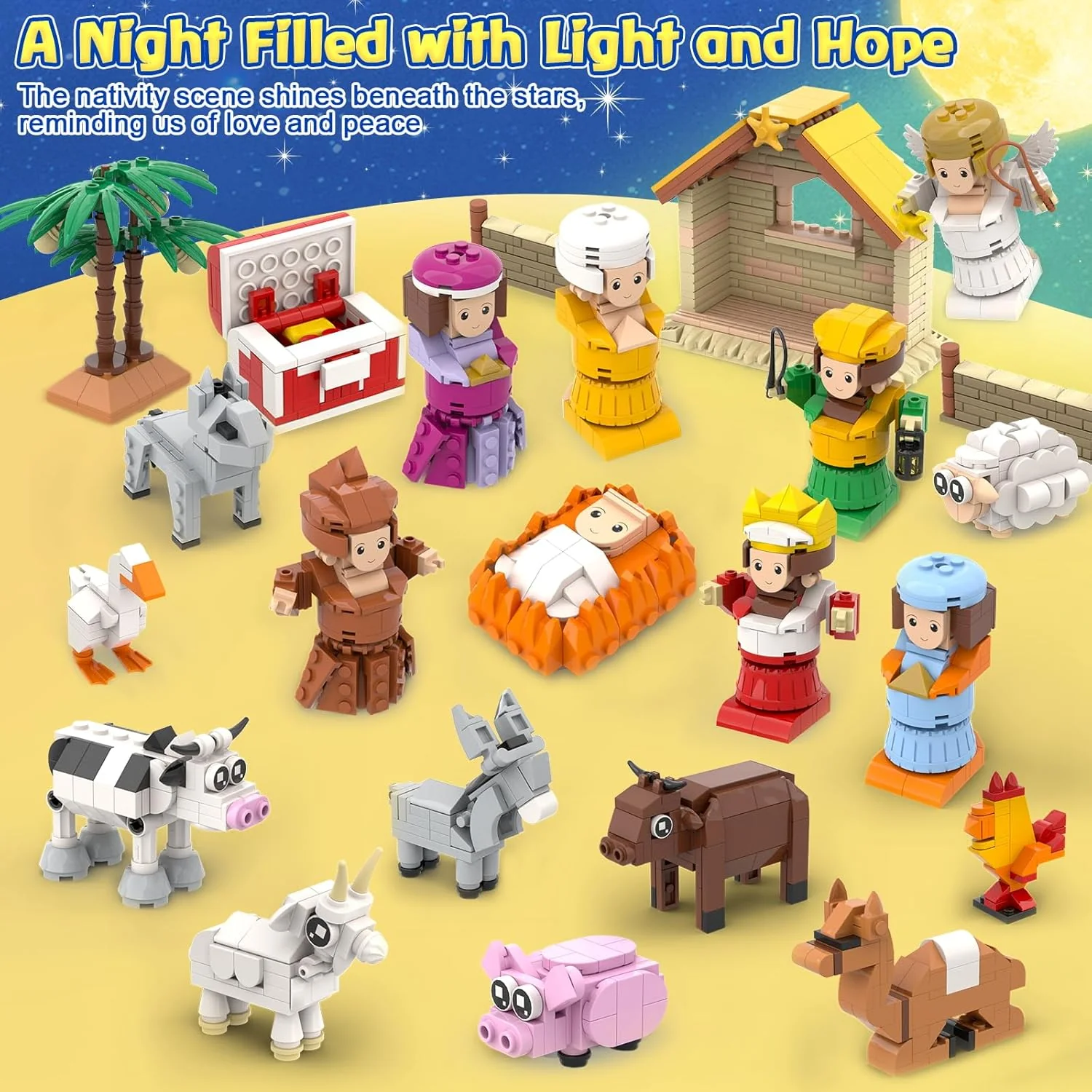 Christmas Advent Calendar 2025 Building Blocks Set Blind Box Surprise Xmas Gift - Image 10