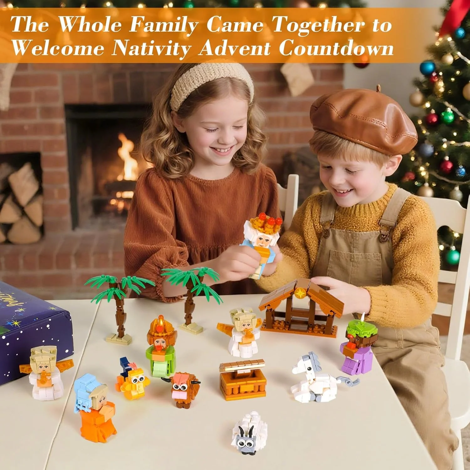 Christmas Advent Calendar 2025 Building Blocks Set Blind Box Surprise Xmas Gift - Image 6