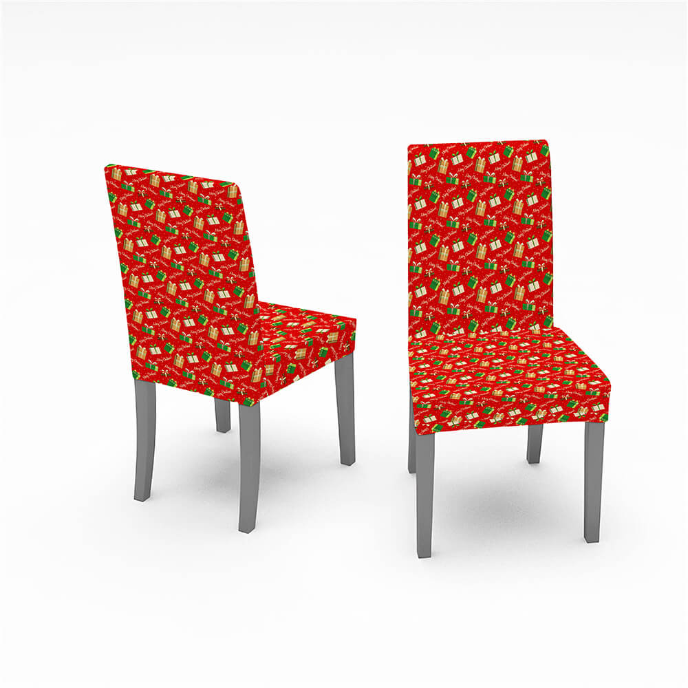 Christmas Waterproof Tablecloth and Stretchable Chair Covers Dust-Proof Family Party Table Decorations - Image 12