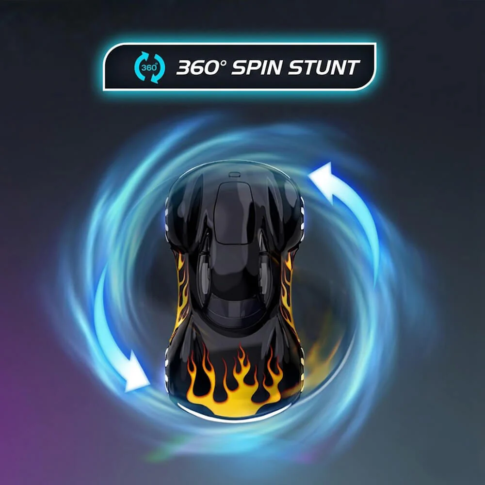 Cool RC Car Dual Spray Drift Stunt Car with Charging Pile and 360° Rotation For Kids Aged 3 and up - Image 13