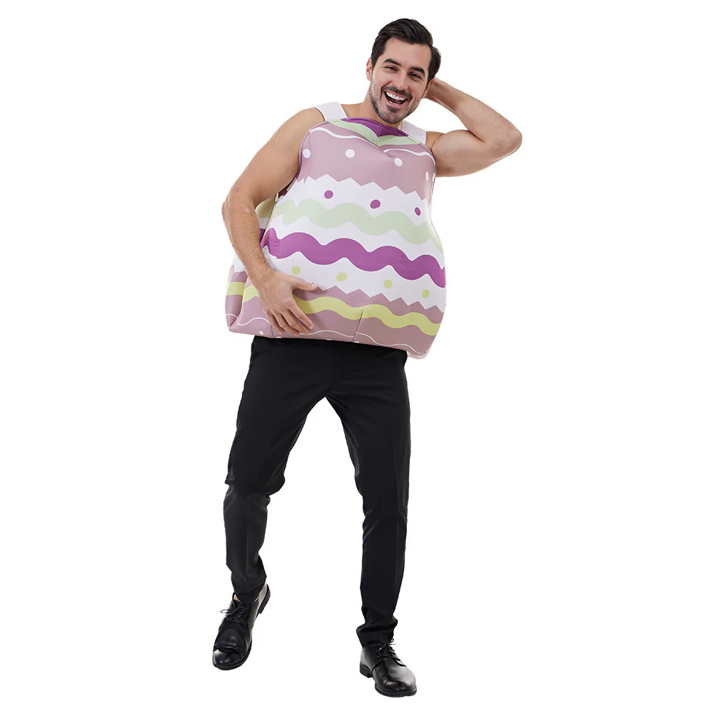 Couples Easter Outfit Adult Unisex Egg Costume for Parade and Parties - Image 5