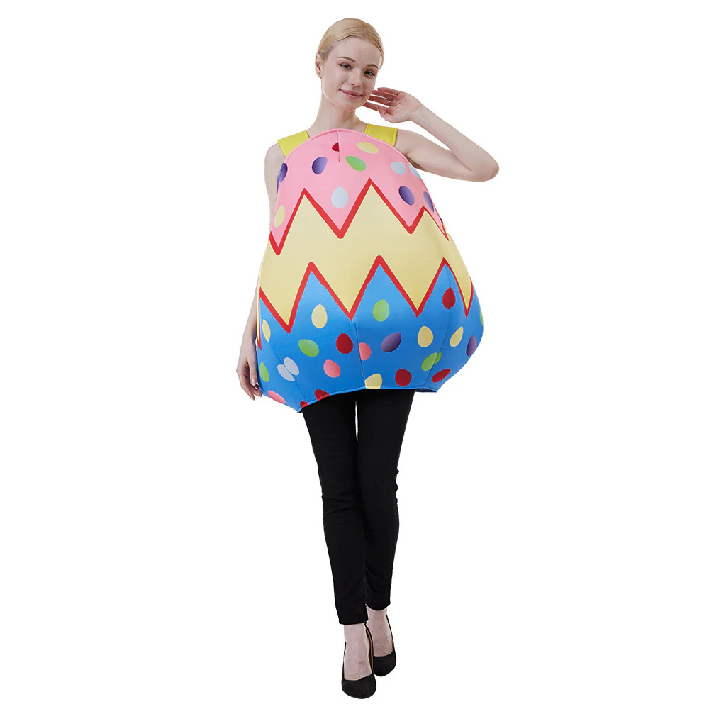 Couples Easter Outfit Adult Unisex Egg Costume for Parade and Parties - Image 8
