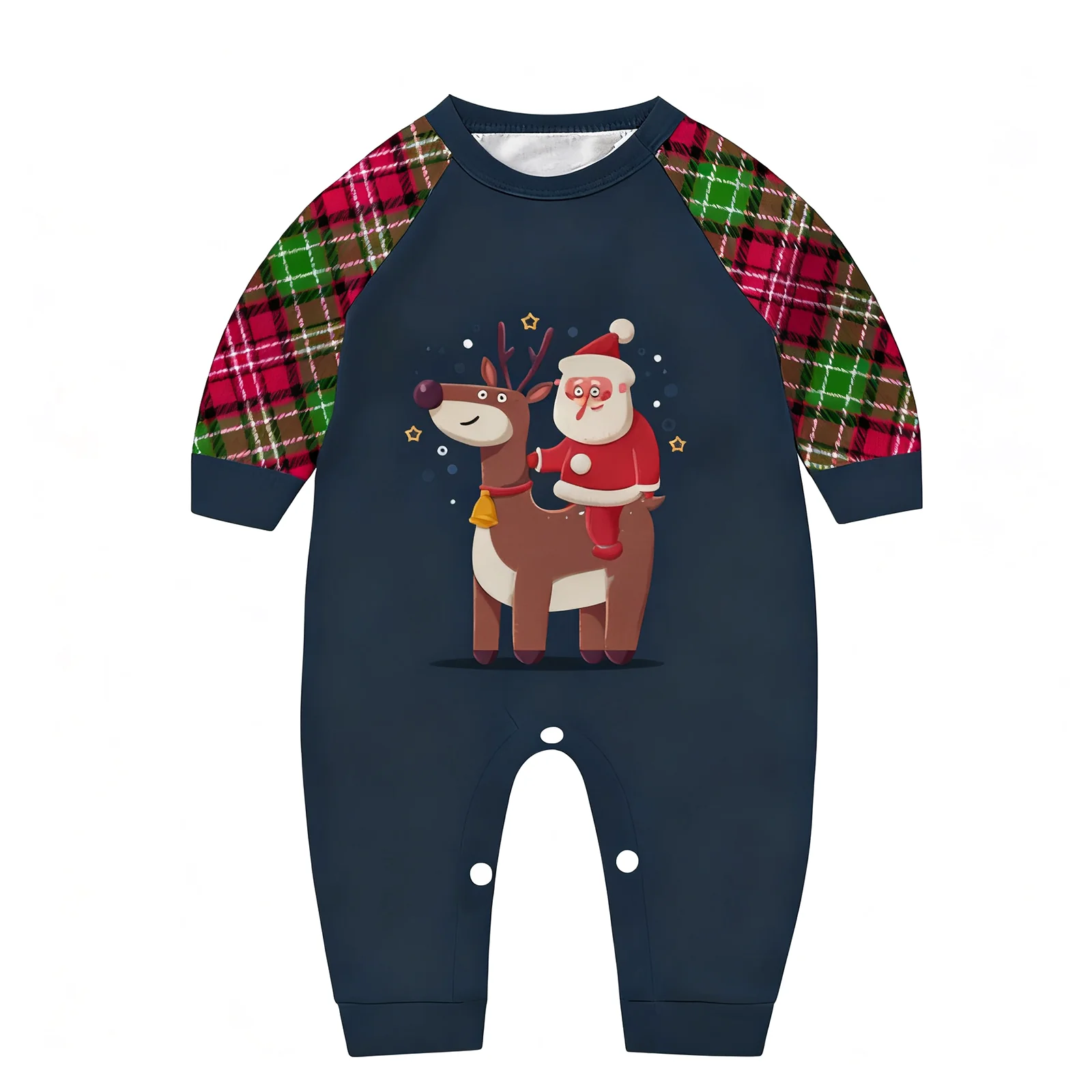 Cozy Holiday Pajamas Family Christmas Matching Sleepwear for Christmas Eve - Image 6