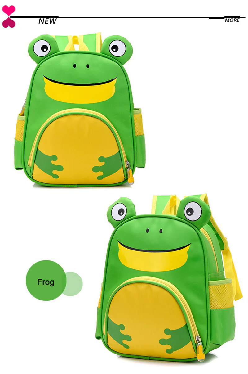 Cute Owl Animals Kids Backpack Toddler School Bags ZOO Families Kindergarten Bag - Image 11