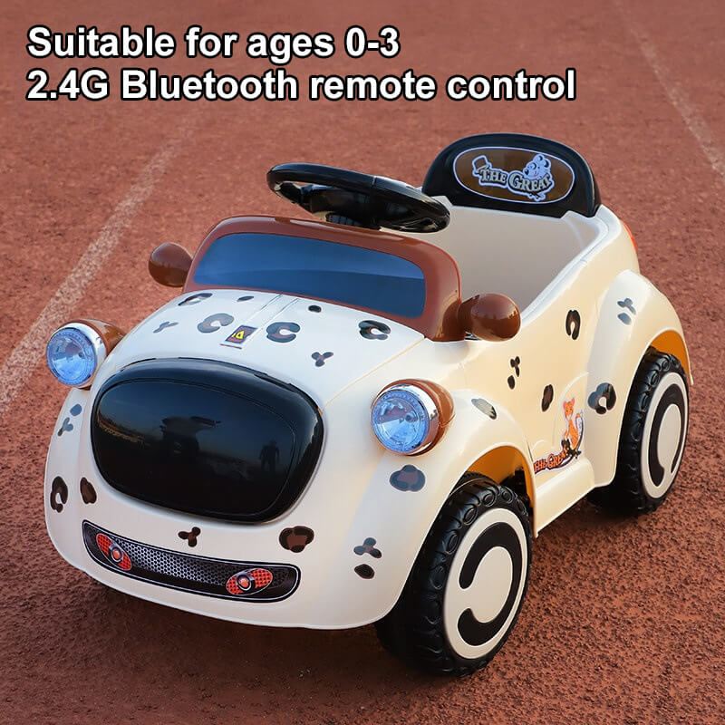 Cute Puppy 6V Electric Ride-on Car Toddler Ride On Car Remote Control with Safe Belt - Image 5