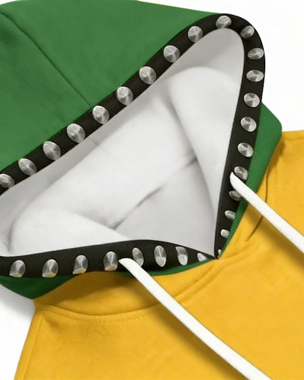 Demon Turtle King Tracksuit Yellow Monster Hooded Sweatshirt and Pants Suit - Image 7