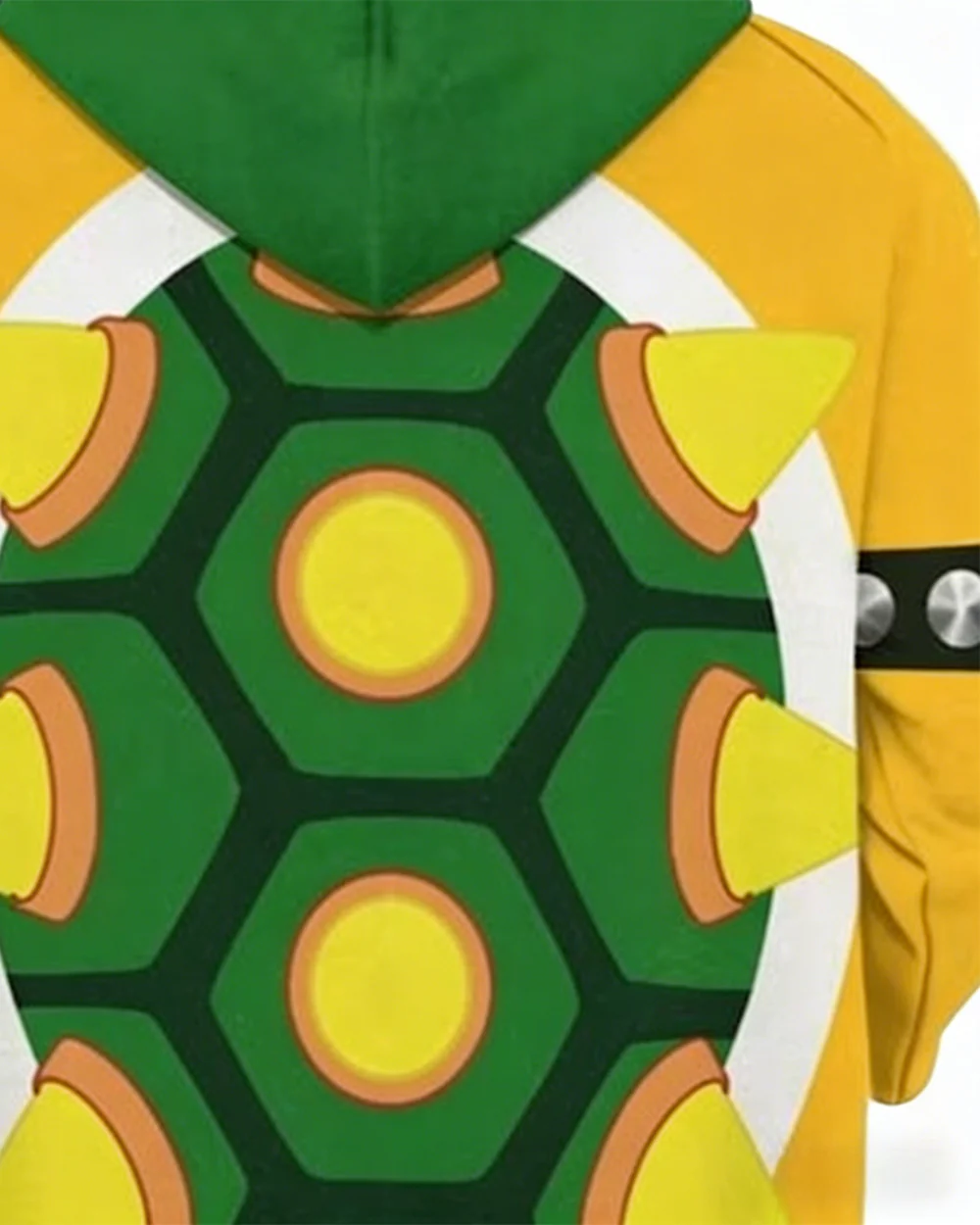 Demon Turtle King Tracksuit Yellow Monster Hooded Sweatshirt and Pants Suit - Image 8