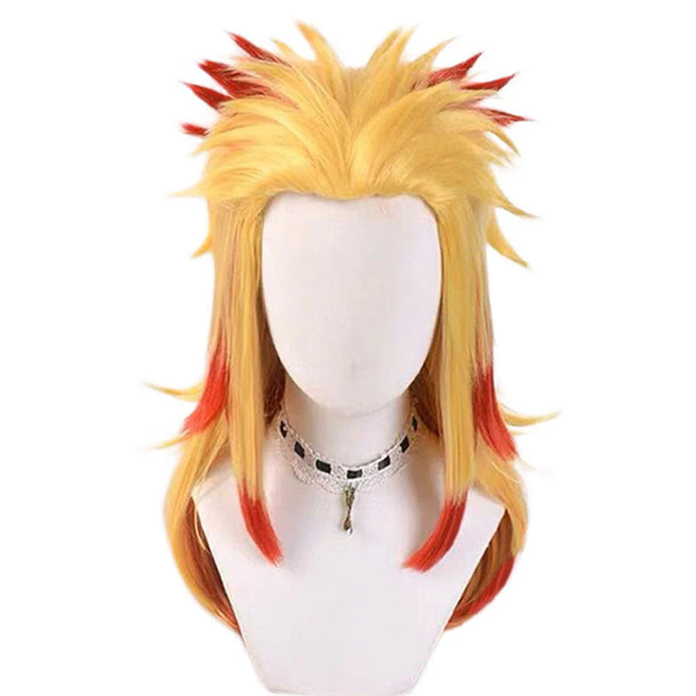 Nezuko Tanjiro Wig Cosplay Wig of Kyojuro Shinobu Zenitsu Giyu Mitsuri Kanao - Image 8