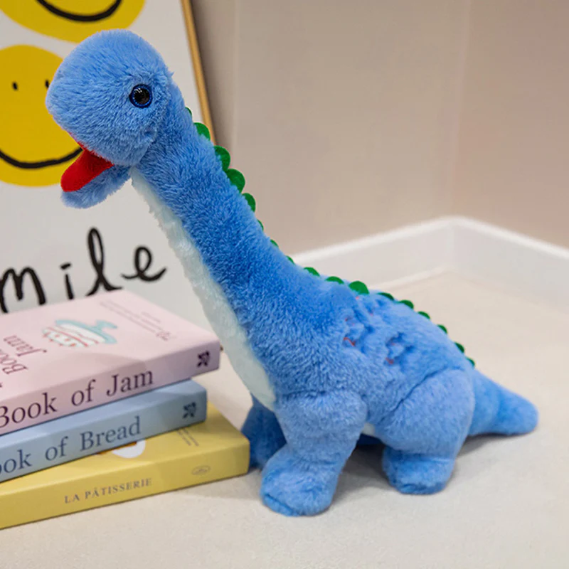Dino Stuffed Animals Light-up T‑Rex Triceratops Brachiosaurus Plush Toy For Boys and Girls - Image 3