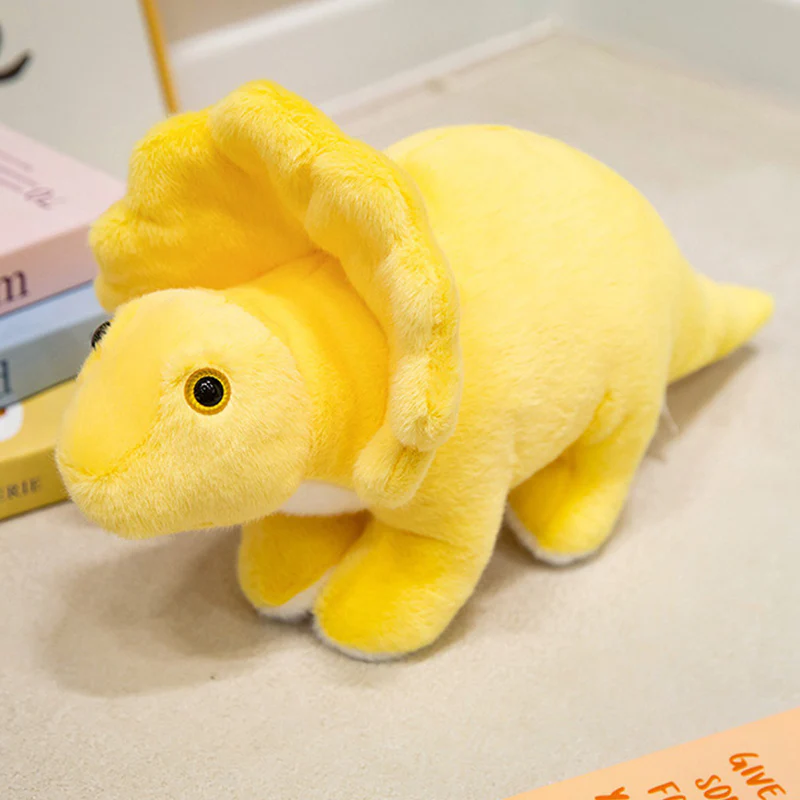 Dino Stuffed Animals Light-up T‑Rex Triceratops Brachiosaurus Plush Toy For Boys and Girls - Image 7