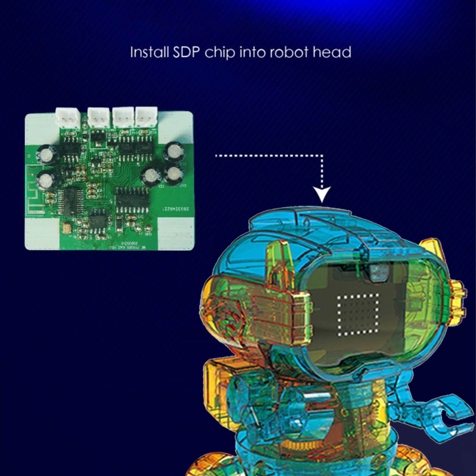 DIY Remote Control Intelligent Robot Programable Bluetoot Educational Induction Robotic - Image 6