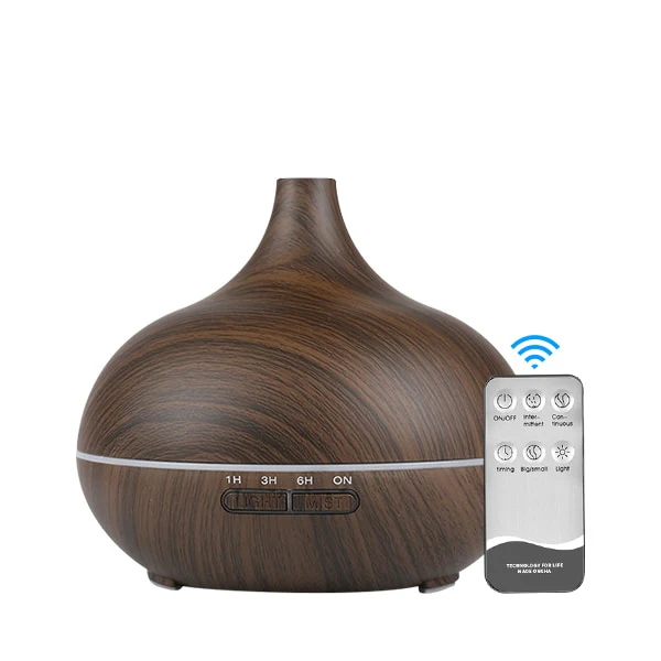 Aroma Diffuser Air Humidifier Essential oil diffuser 400ML Ultrasonic Remote Control Cool Mist Fogger LED Lamp - Image 8