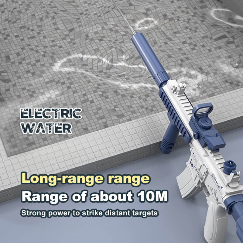 Electric Water Gun with Light Large Capacity Water Tank 32ft Range Summer Gift for Adult Kids - Image 7