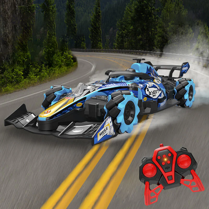 F1 RC Car 1/10 Scale 2.4Ghz Electric Powered F1 Racing Car w/ Drift Spray Full Function - Image 2
