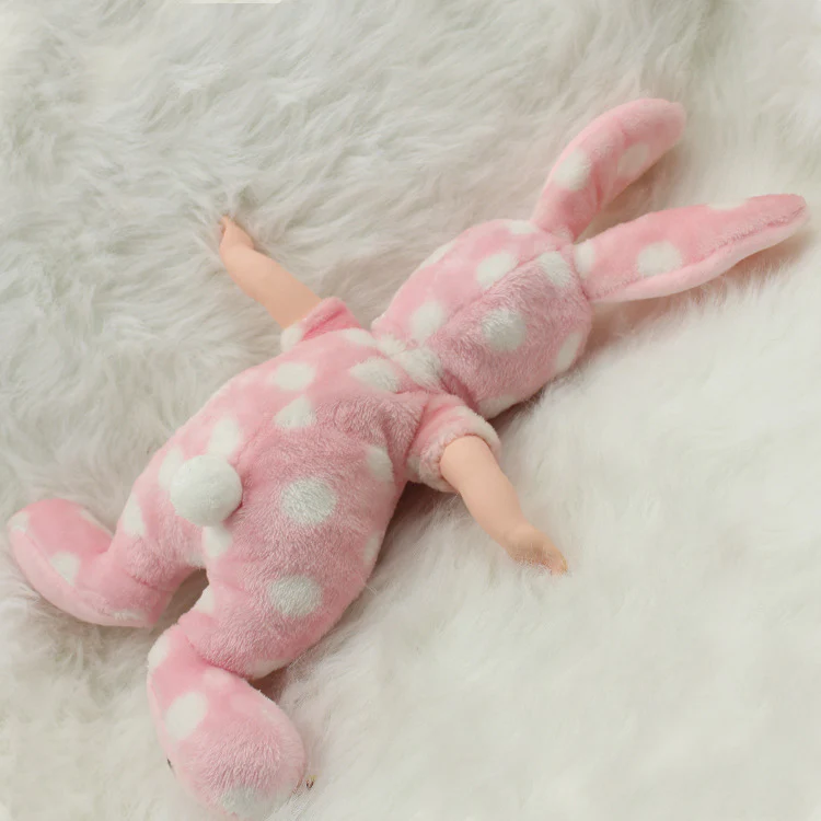 FD Simulated Doll Soft Silcone Sleep Baby Pacify to Sleep with Adorable Doll Children Doll Toy - Image 4