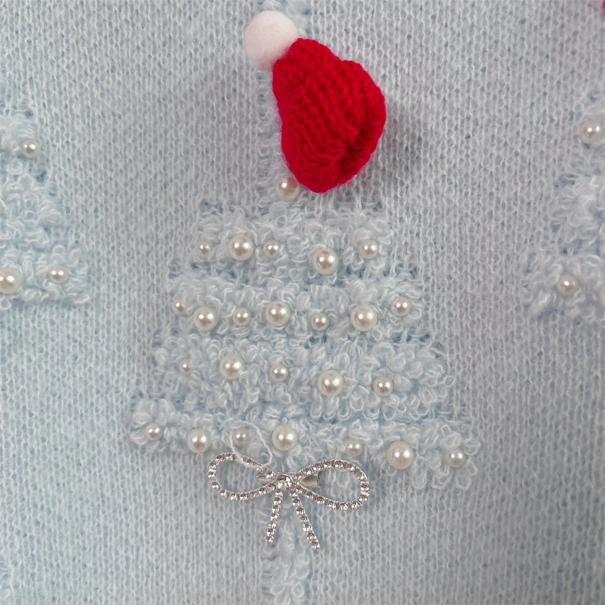 Female Christmas Sweater Warm Xmas Party Outfit Cute Holiday Costume for Women - Image 10