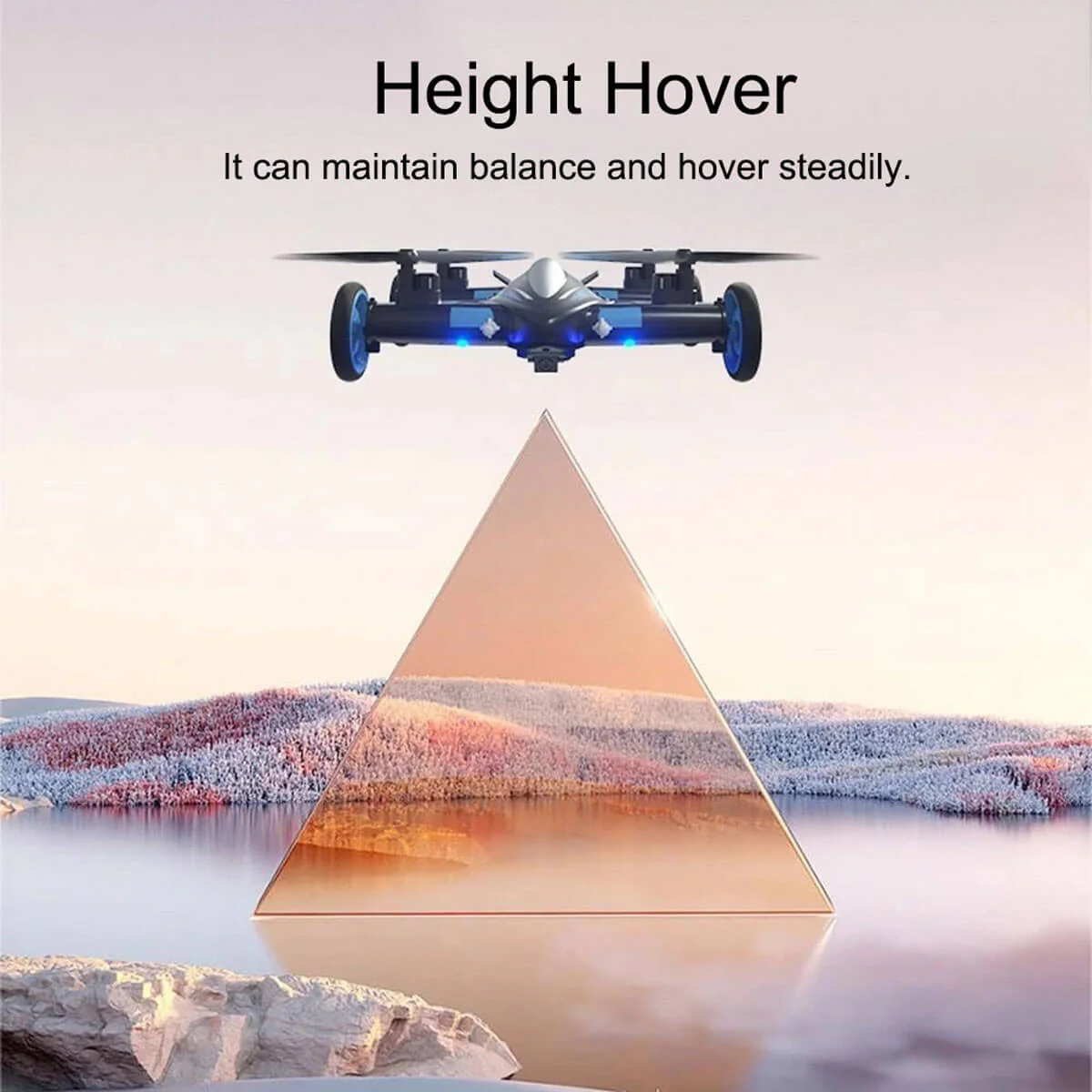 Fighting Drone With Camera 8K Aerial Photograph 2 in 1 Land And Air UAV Multifunctional Bomb Fighter Remote Control Aircraft - Image 7