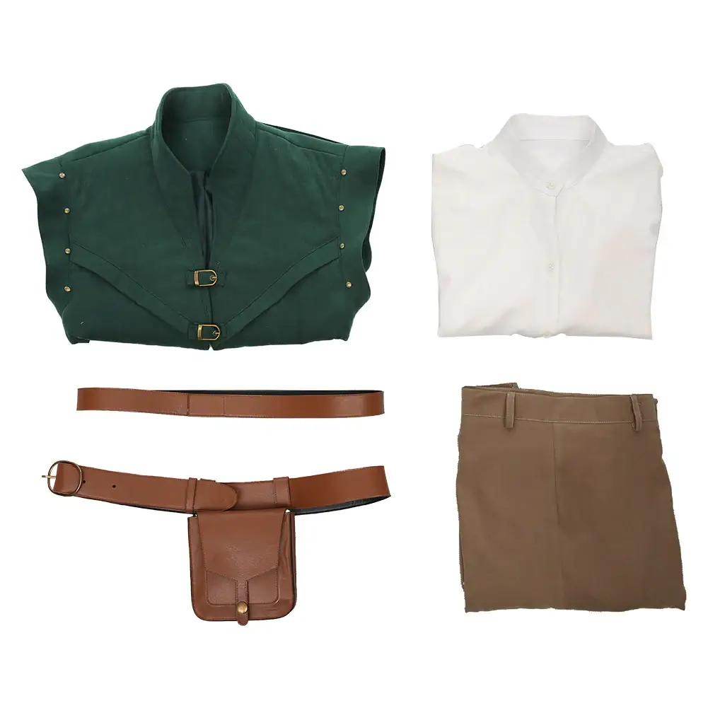 Flynn Rider Costume Vest Shirt Outfits Halloween Carnival Theme Party Cosplay - Image 8